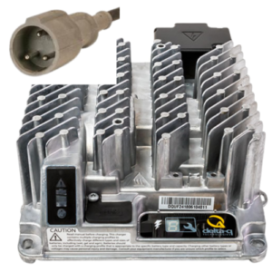 Delta-Q IC650 Battery Charger 48V 13.5A with COM Feature – Club Car 3-Pin