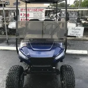 2016 E-Z-GO Gas 4 passenger New Custom Storm Body TXT For Sale